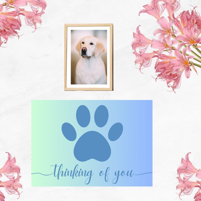 Loss Of Pet Thinking Of You Card (Creator Uploaded)