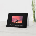 Loss Of Your Horse - Sympathy Card at Zazzle