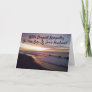 **LOSS OF YOUR HUSBAND** SYMPATHY AND HEALING CARD