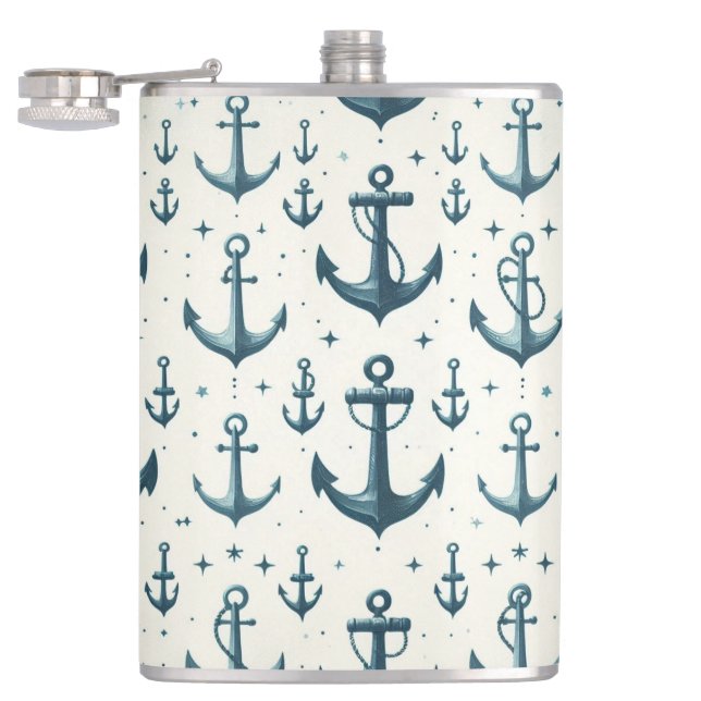 Lost Anchors Flask (Opened)