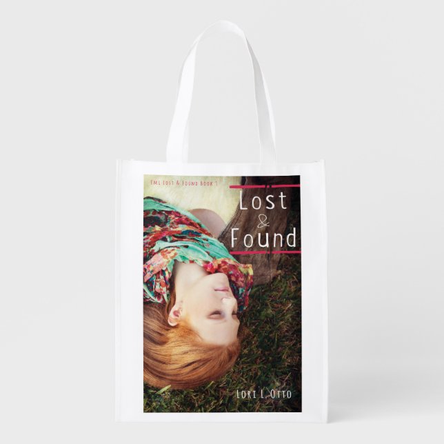 Lost and Found book cover Reusable Grocery Bag (Front)