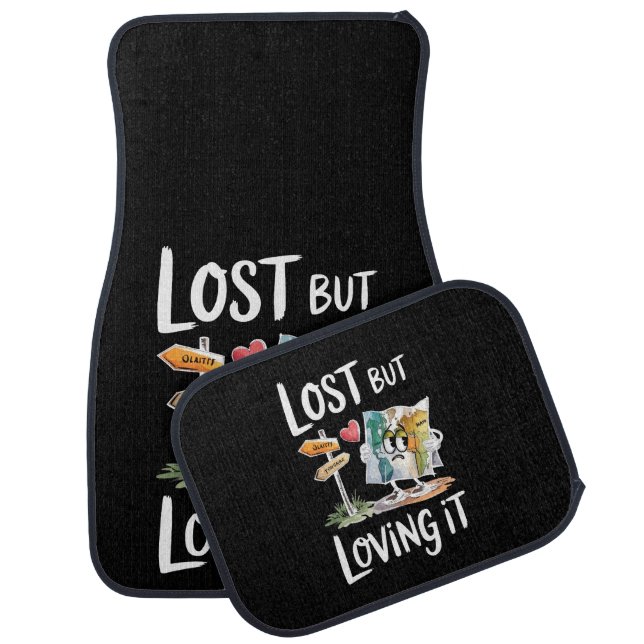 Lost and Loving the Journey Car Floor Mat (Set)