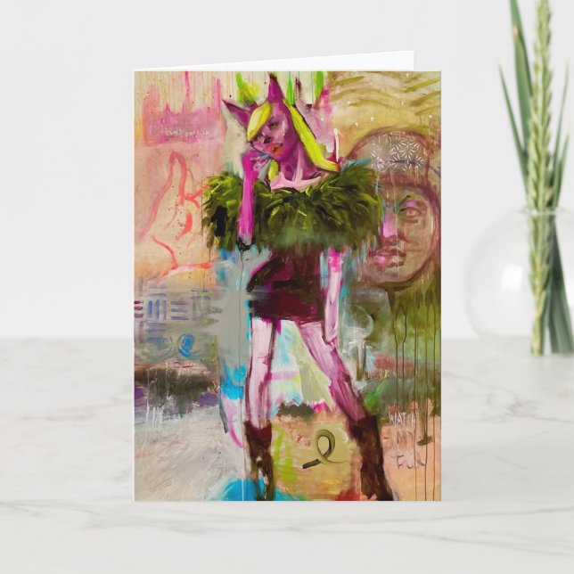 Lost angel holiday card (Front)