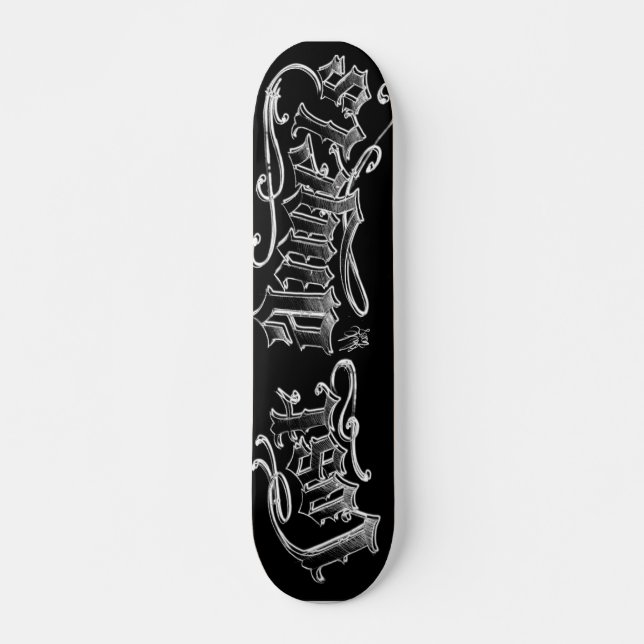 Lost angels - Customized Skateboard (Front)