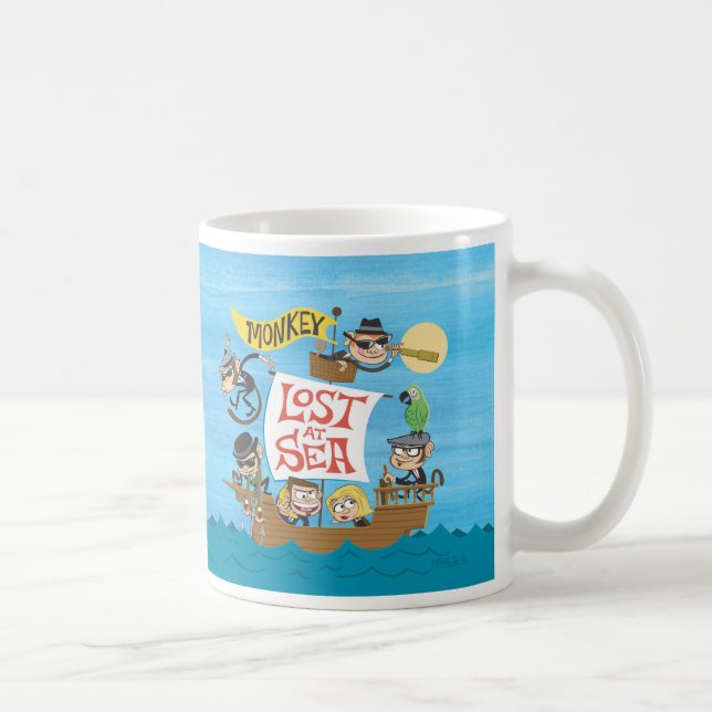 Lost At Sea Mug (Right)