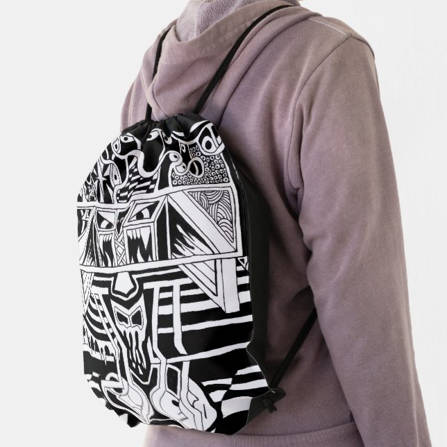 Lost Babies Drawstring Bag (Insitu)