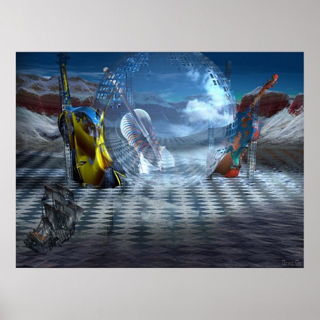 Lost Beauty of Disharmony Poster (Front)