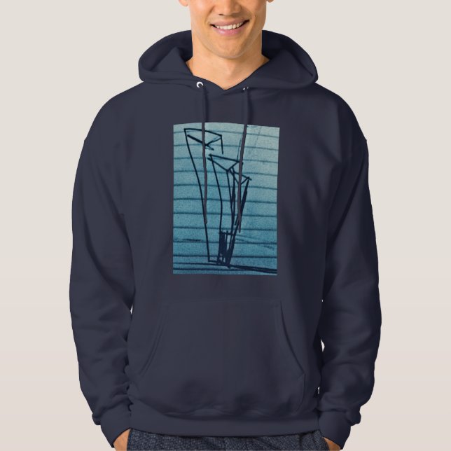 LOST BLUE TOWERS HOODIE (Front)