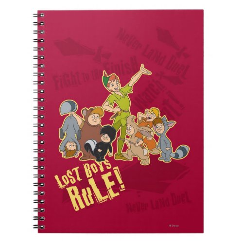 Lost Boys Rule Notebook