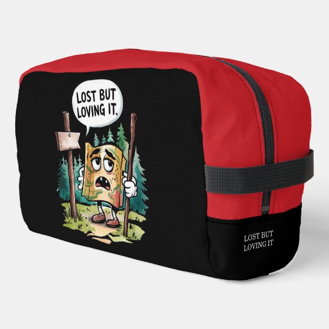 Lost But Loving It Adventure Dopp Kit (Left Corner)