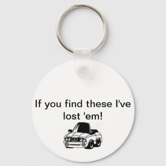 Lost Car Keys Keychain