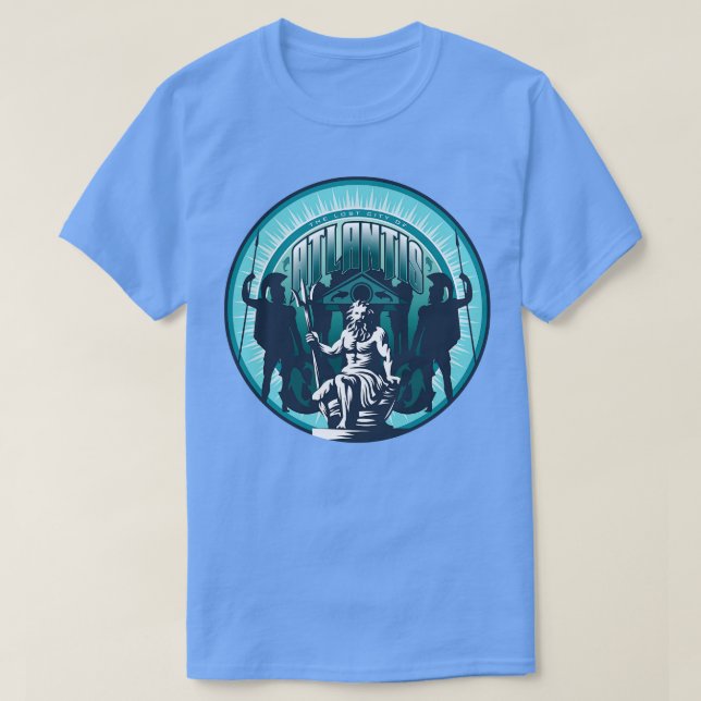 Lost City of Atlantis T-Shirt (Design Front)