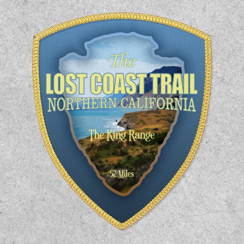 Lost Coast Trail arrowhead  Patch