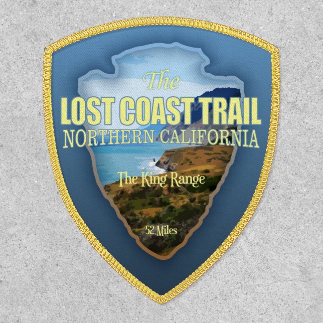 Lost Coast Trail (arrowhead)  Patch (Front)