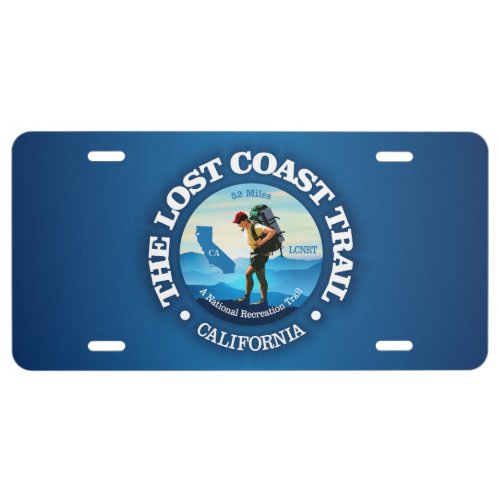 Lost Coast Trail C License Plate