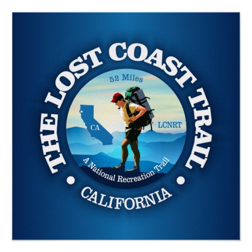 Lost Coast Trail C Poster