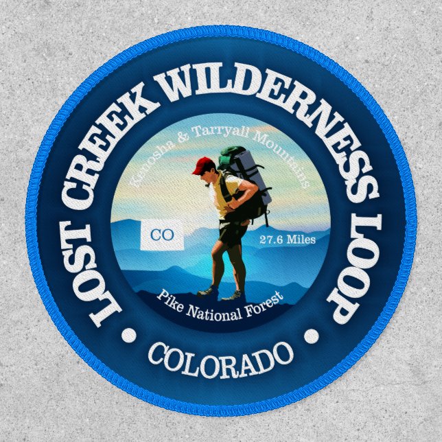 Lost Creek Wilderness Loop  Patch (Front)
