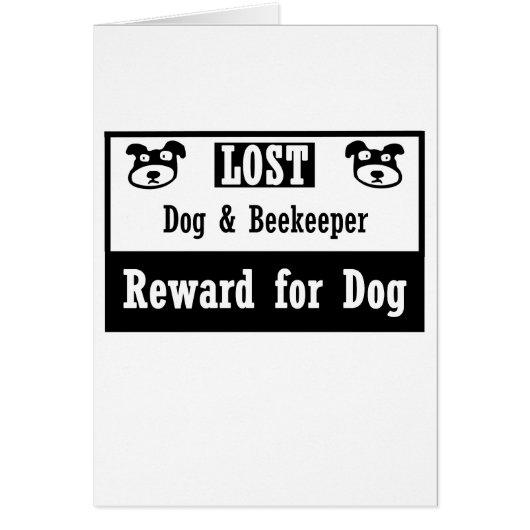 Lost Dog Beekeeper Cards (Front)
