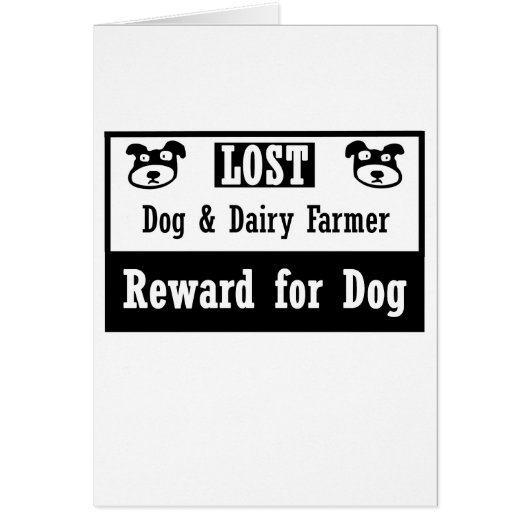 Lost Dog Dairy Farmer Cards (Front)