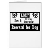 Lost Dog Driving Instructor (Front)