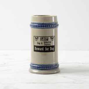 Lost Dog Industrial Engineer Beer Stein