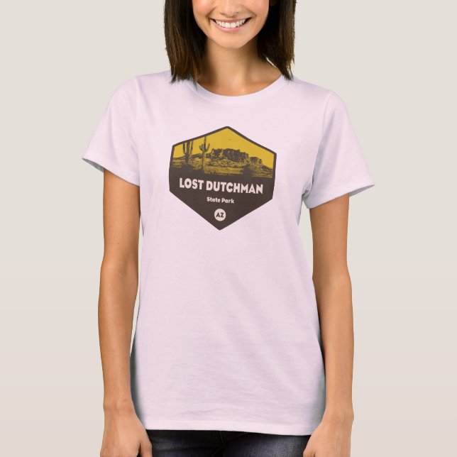 Lost Dutchman State Park Arizona T-Shirt (Front)