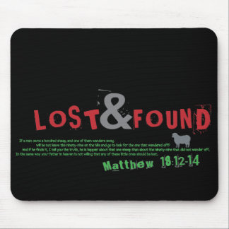 Lost & Found Christian mousepad