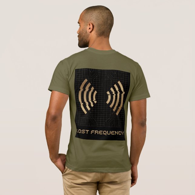 Lost Frequency Futuristic Streetwear Tee (Back Full)