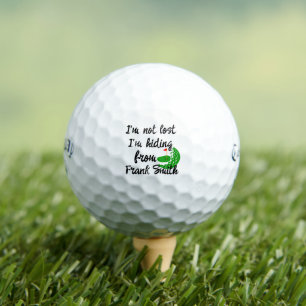 Lost Golf Balls, Jokes Puns   Customizable Balls