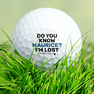 Lost Golfer Ball Personalized