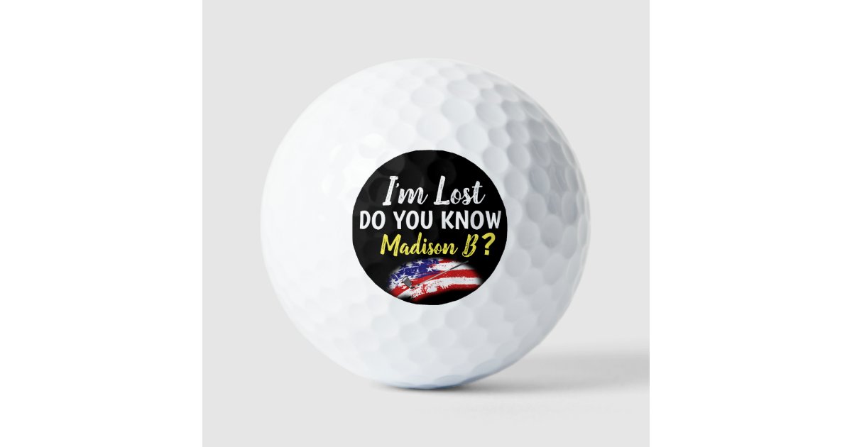 RARE Vintage Funny Hit it Better Than The Last Guy Titleist Pro V1 Golf Ball