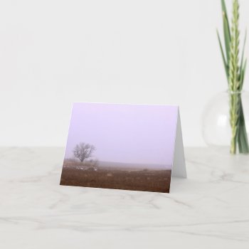 Lost In A Fog Notecard by KKHPhotosVarietyShop at Zazzle