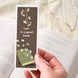 Lost in a Good Book Bookmark | Vintage Aesthetic