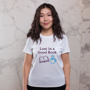 Lost in a Good Book   Cozy Reading Vibes Minimalis T-Shirt