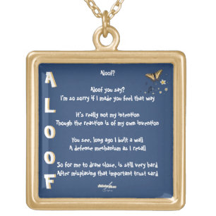 Lost in a Quatrain by Adiela Akoo 'Aloof' Necklace