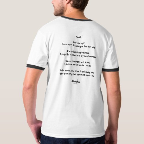 Lost in a Quatrain by Adiela Akoo _ Aloof T_Shirt