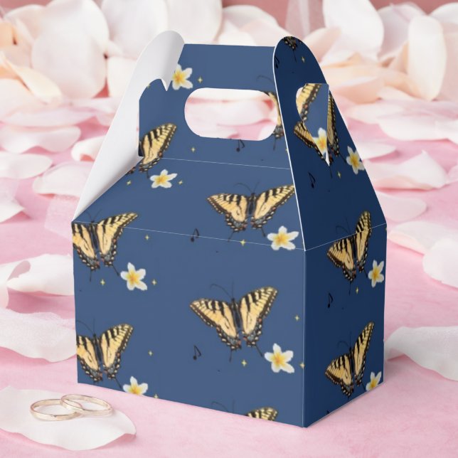 Lost in a Quatrain by Adiela Akoo - Butterfly  Favor Boxes (Wedding)