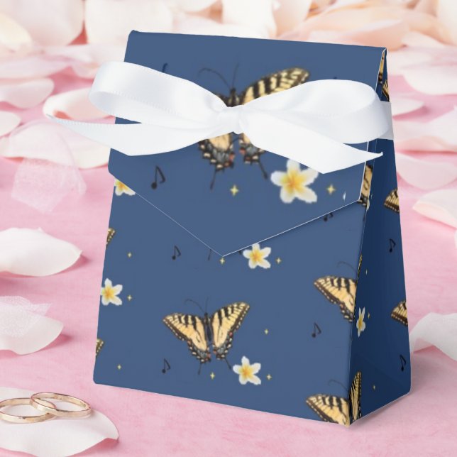 Lost in a Quatrain by Adiela Akoo - Butterfly  Favor Boxes (Wedding)