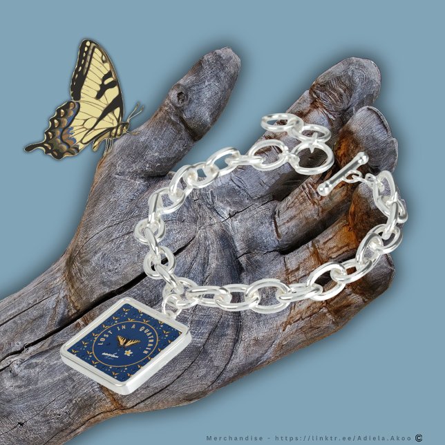 Lost in a Quatrain by Adiela Akoo - Charm  Bracelet (Lost in a Quatrain Charm Bracelet designed by Poet Adiela Akoo. Browse my store for more fab finds!)