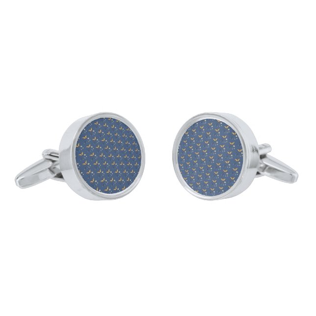 Lost in a Quatrain by Adiela Akoo Cufflinks (Angled)