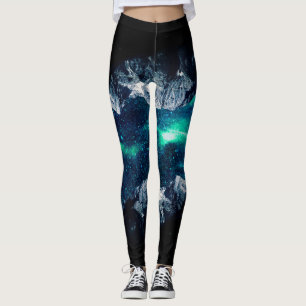 Lost in a world of dreams and mountains leggings