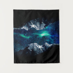 Lost in a world of dreams and mountains tapestry