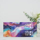 Lost In Books Galaxy Swirl 2-in-1 Bookmarks (Standing Front)