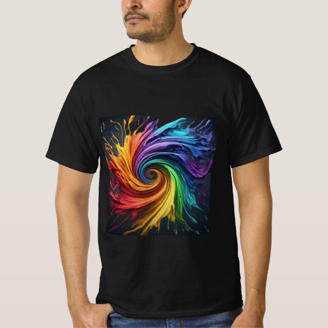 Lost In Color World T-Shirt (Front)