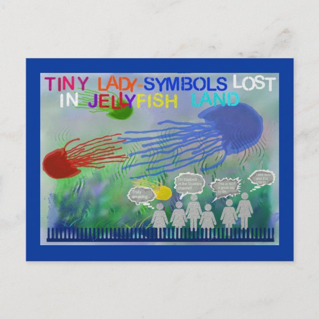 Lost In Jellyfish Land Postcard (Front)