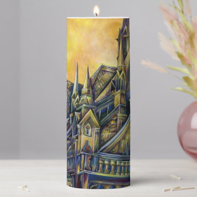 Lost in Lust Pillar Candle (In Situ)