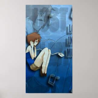 lost in my music poster