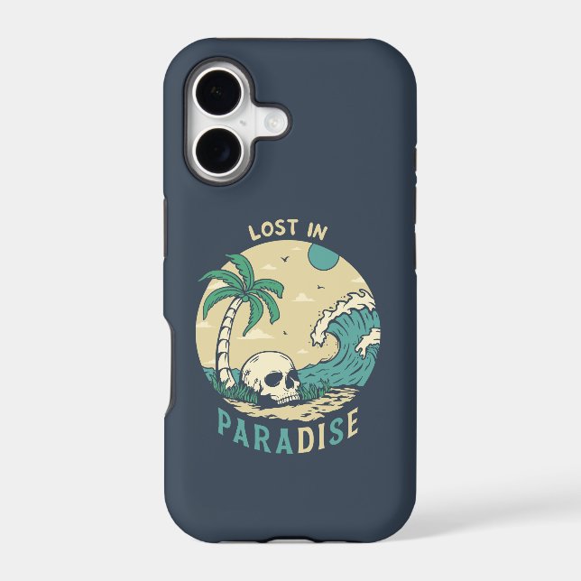 Lost in Paradise 2 Iphone Case (Back)