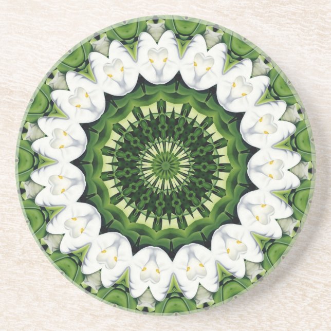 Lost In Paradise Drink Coaster (Front)