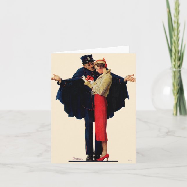 Lost in Paris Card (Front)